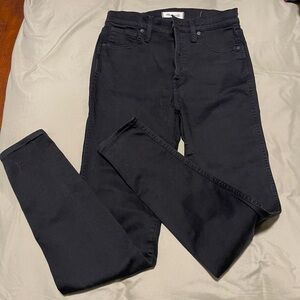 Madewell skinny jeans high rise 28 tall